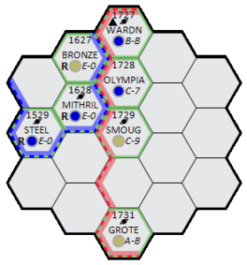 A map of the local jump map around Smoug
